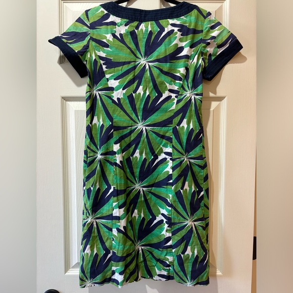 Boden Short Sleeve Shift Dress Size US 4 Floral - Picture 6 of 7
